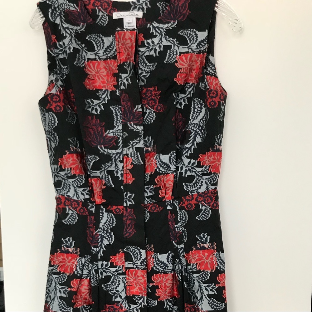 Oscar de la renta floral dress
